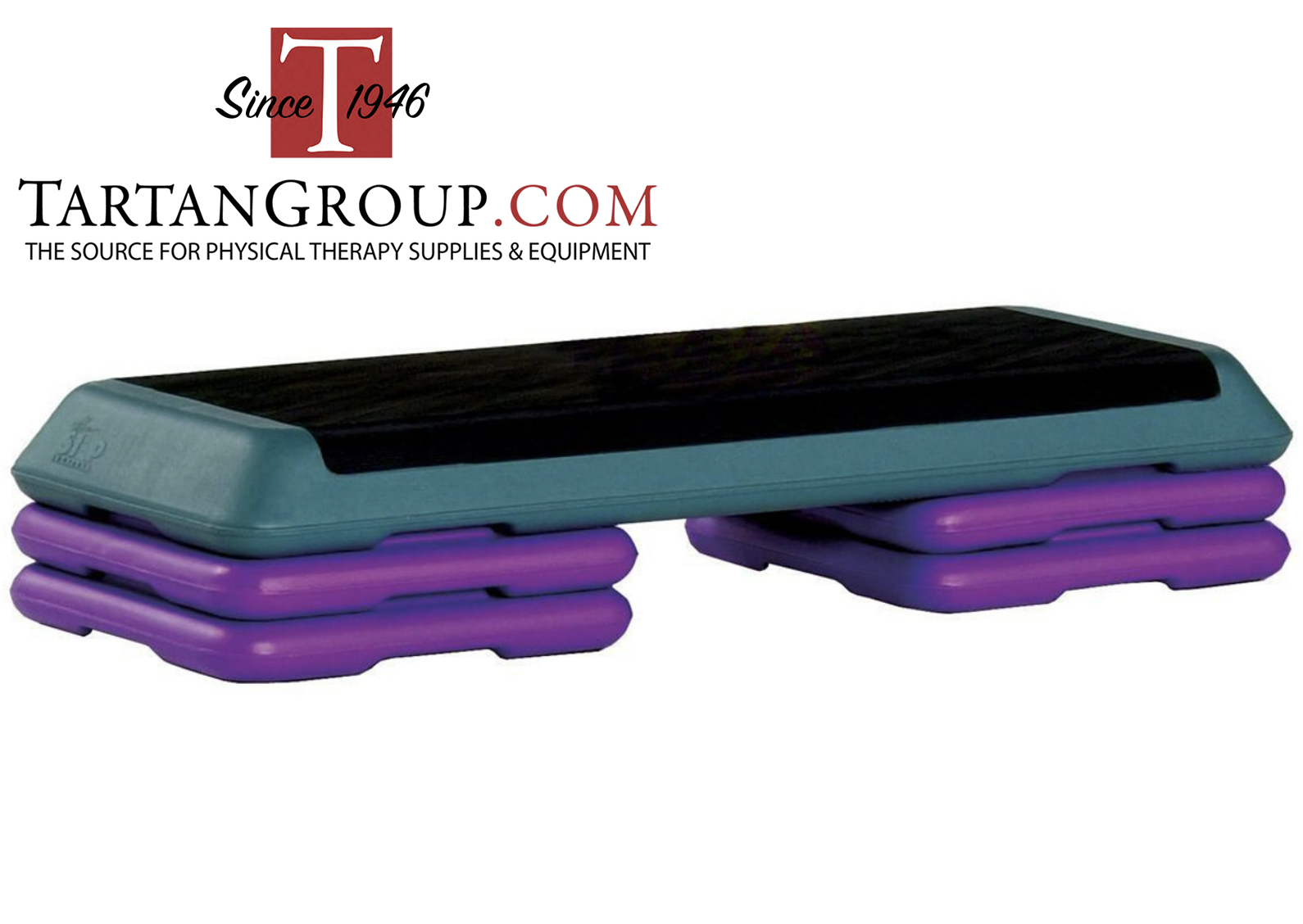 The Step Aerobic Exercise Platform Teal/Purple – Tartan Group
