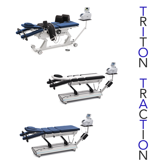 Trpcption Chattanooga Triton Traction DTS® Traction Tables & Accessory Packages ...