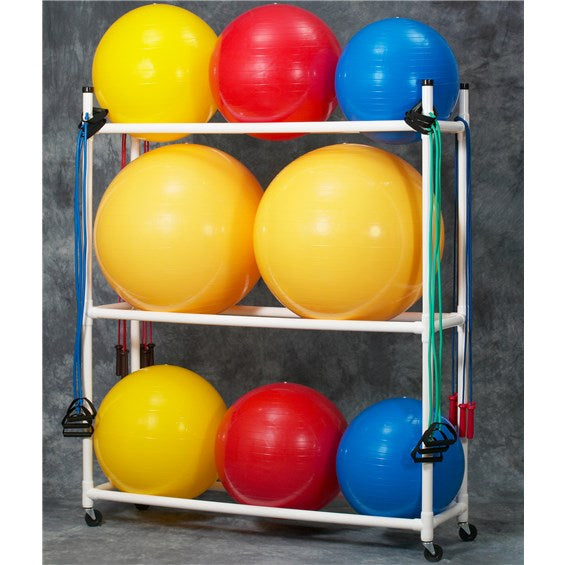 Exercise Ball Storage Caddy - Holds 9 Balls – Tartan Group